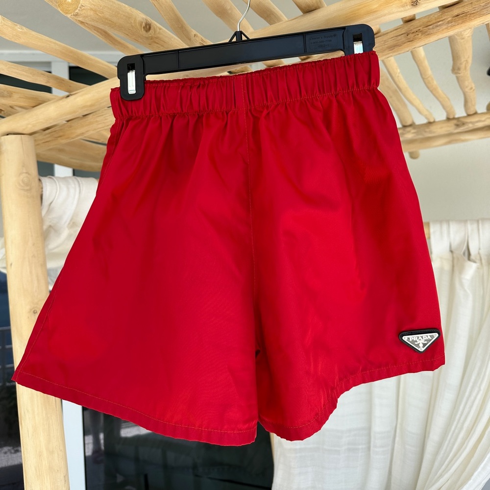Prada Re-Nylon Elasticated Shorts - image 6